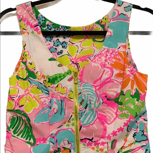 LILLY POLITZER FOR TARGET NOSEY POSEY SHIFT DRESS. - Picture 7 of 7
